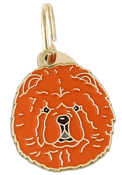 Chow-chow - pet ID tag, dog ID tags, pet tags, personalized pet tags MjavHov - engraved pet tags online